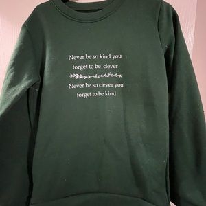 Taylor swift quote sweater